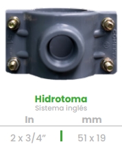 (CONEKTA) HIDROTOMA 2" X 3/4"