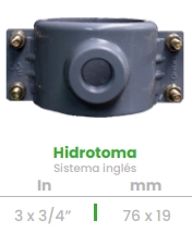 (CONEKTA) HIDROTOMA 3" X 3/4"