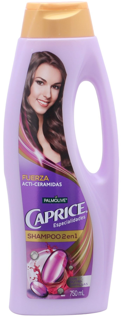 CAPRICE SHAMPOO FUERZA ACTI-CERAMIDAS 2 EN 1 750 ML