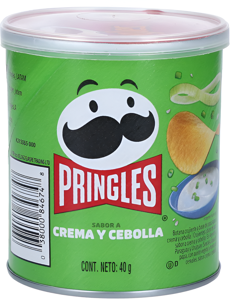 PRINGLES CREMA Y CEBOLLA 40 G