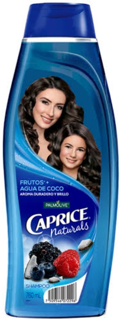 CAPRICE SHAMPOO FRUTOS + AGUA DE COCO 760 ML