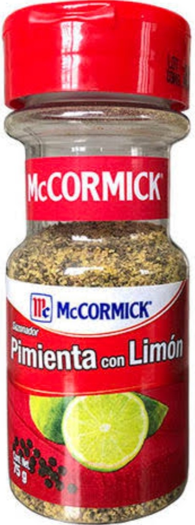 MCCORMICK PIMIENTA CON LIMON 75 G