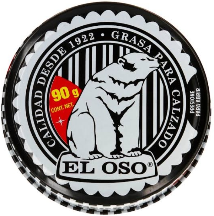 EL OSO GRASA PARA CALZADO NEGRO 90 G