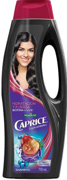 CAPRICE SHAMPOO BIOTINA + UVA 750 ML