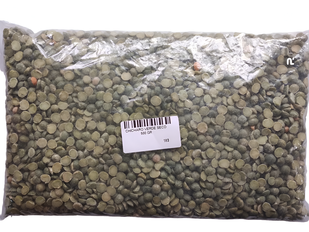 CHICHARO VERDE SECO 500 G