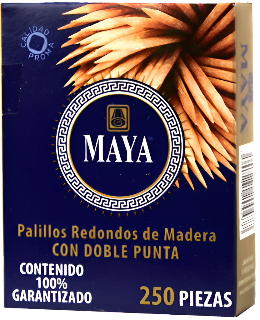 MAYA PALILLOS CAJITA 250 PIEZAS