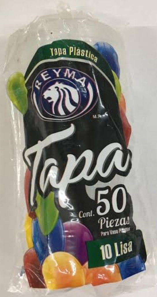 REYMA TAPA 10 LISA 50 PIEZAS 