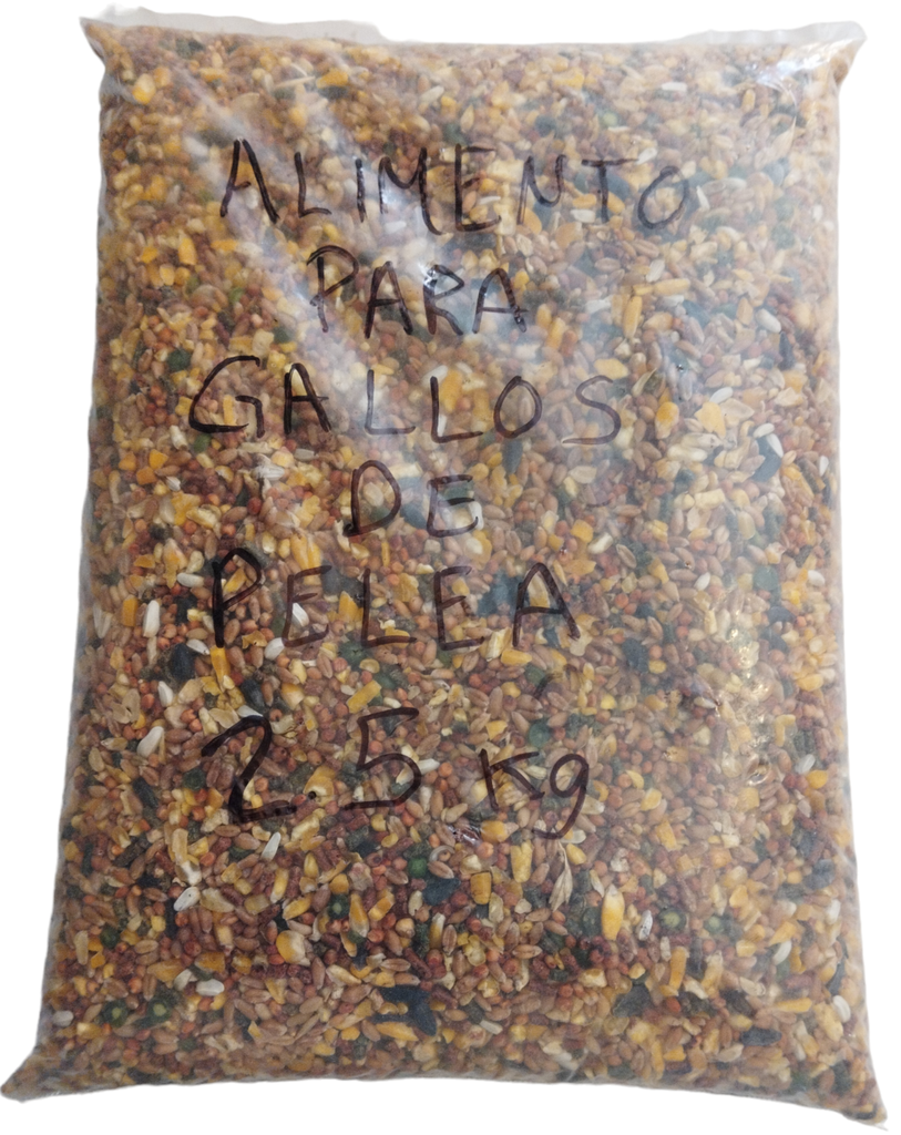 ALIMENTO PARA GALLOS DE PELEA 2.5 KG