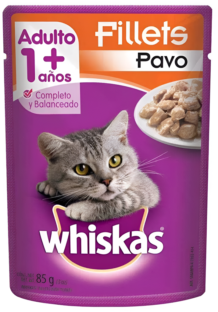 WHISKAS PAVO 85 G