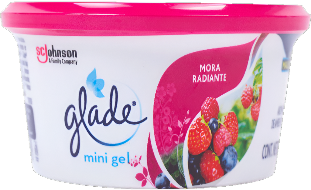 GLADE MINI GEL MORA RADIANTE 70 G