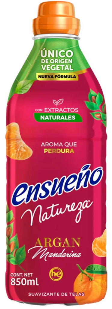ENSUEÑO ARGAN + MANDARINA 850 ML