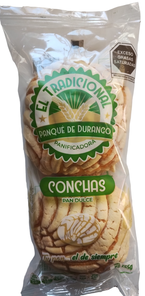 PANQUE DE DURANGO CONCHAS PAN DULCE 155 G