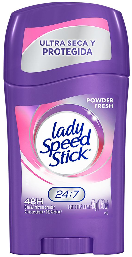 LADY SPEED STICK 24/7 POWDWE FRESH 45 G