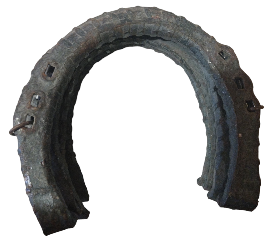 HERRAJE PARA CABALLO EXTRA GRANDE DE VARILLA (JUEGO DE 4 PIEZAS) HEGV