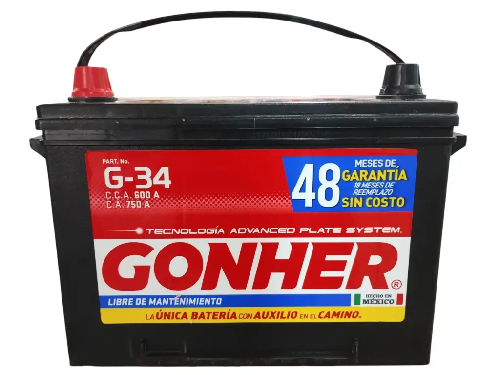 AKRON GONHER ACUMULADOR/BATERIA G-34 744926401342