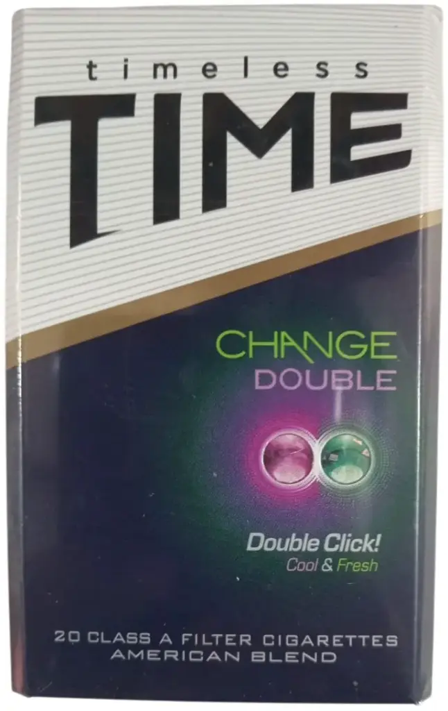TIME CHANGE DOUBLE COOL & FRESH 20 CIGARROS 