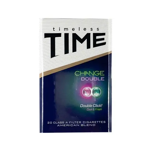 TIME CHANGE DOUBLE COOL & FRESH 20 CIGARROS 