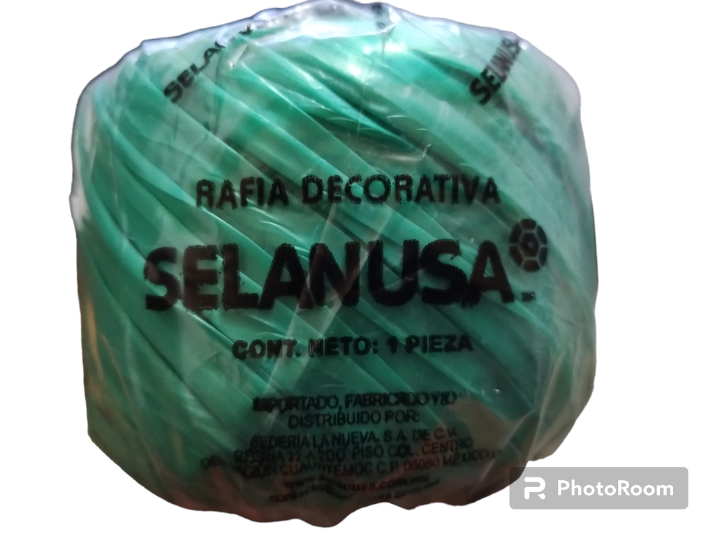 SELANUSA RAFIA VERDE BANDERA