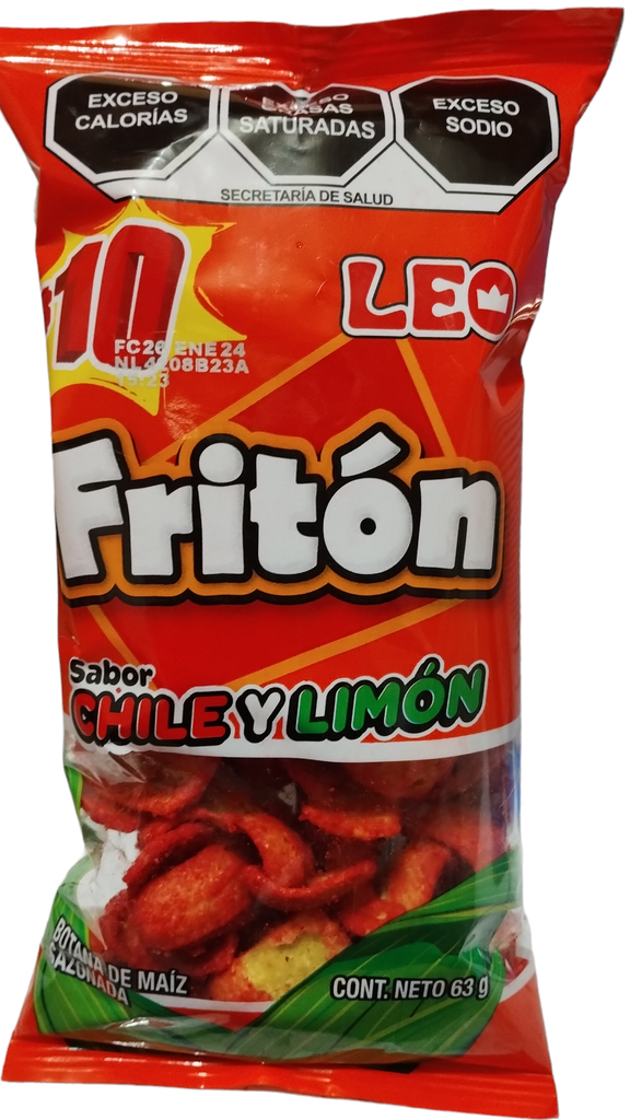 FRITON CHILE Y LIMON 63 G