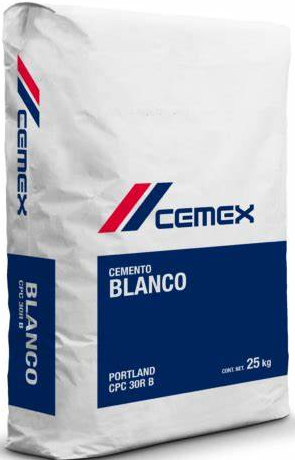 CEMEX CEMENTO BLANCO 25 KG