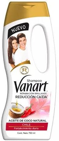 VANART SHAMPOO ACEITE  COCO NATURAL CHILE 750 ML