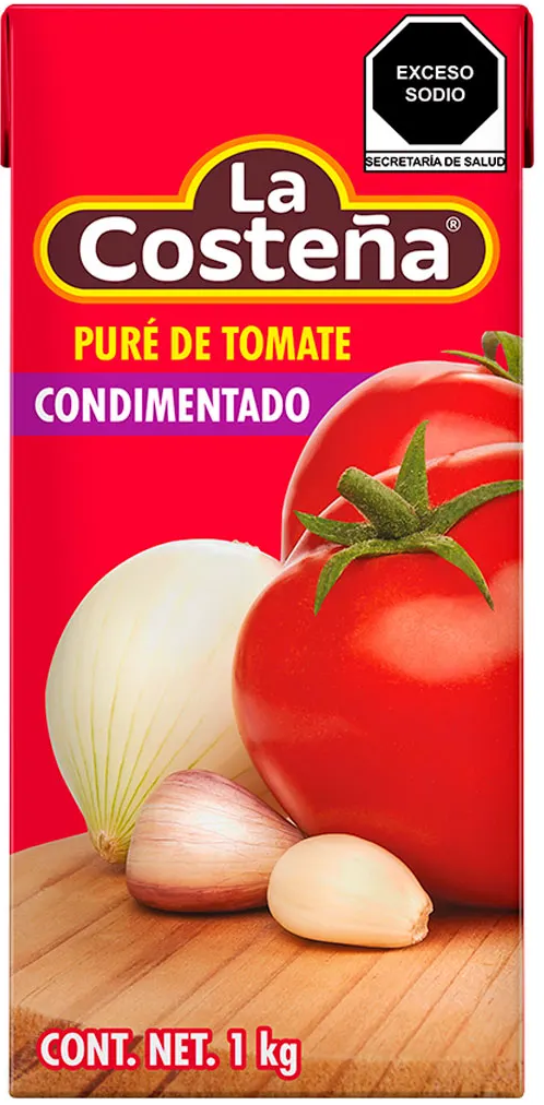 LA COSTEÑA PURE DE TOMATE CONDIMENTADO 1 KG