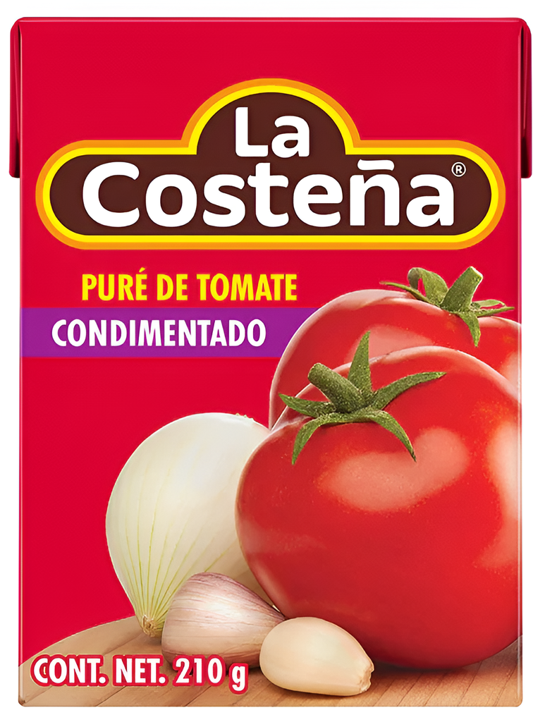 LA COSTEÑA PURE DE TOMATE CONDIMENTADO 210 G