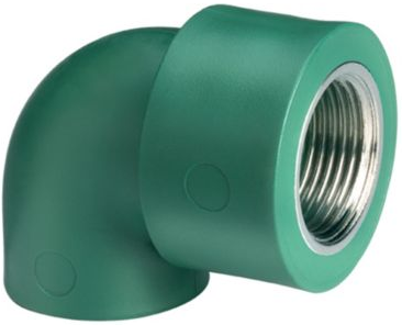 PPR CODO 90 ROSCA HEMBRA 25 MM X 3/4"