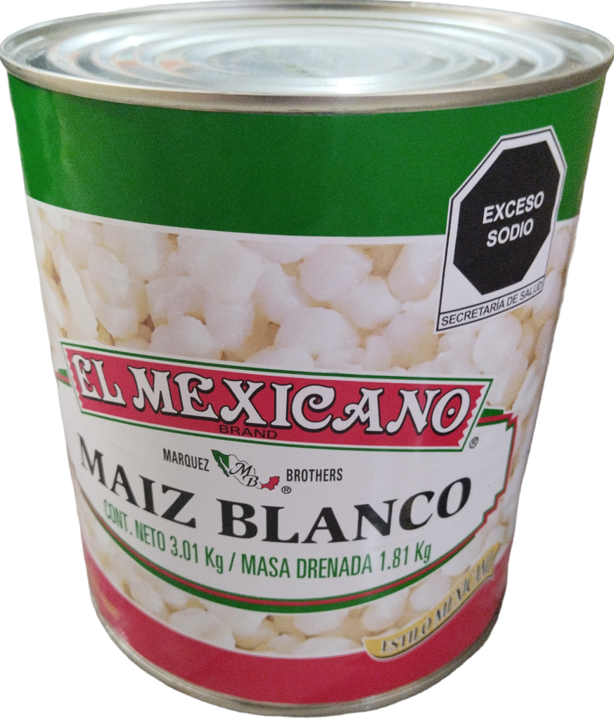 EL MEXICANO MAIZ BLANCO 3.1 KG