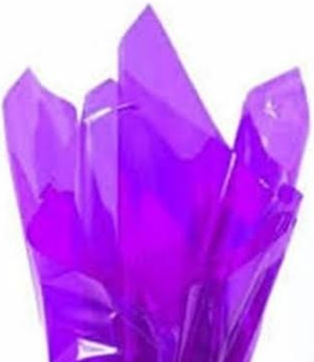 PAPEL CELOFAN COLOR MORADO 