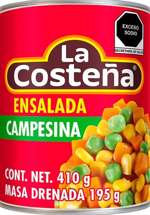 LA COSTEÑA ENSALADA CAMPESINA 410 G
