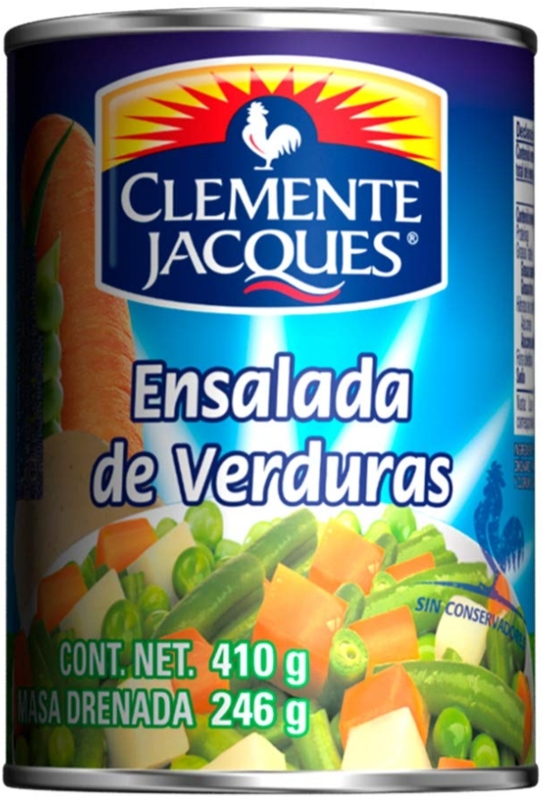 CLEMENTE JACQUES ENSALADA DE VERDURAS 410 G 