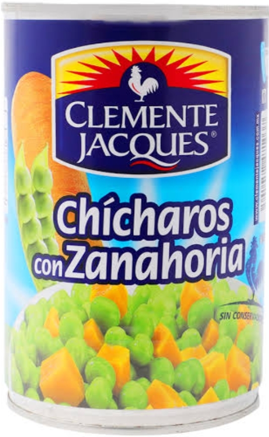 CLEMENTE JACQUES CHICHAROS CON ZANAHORIA 420 G