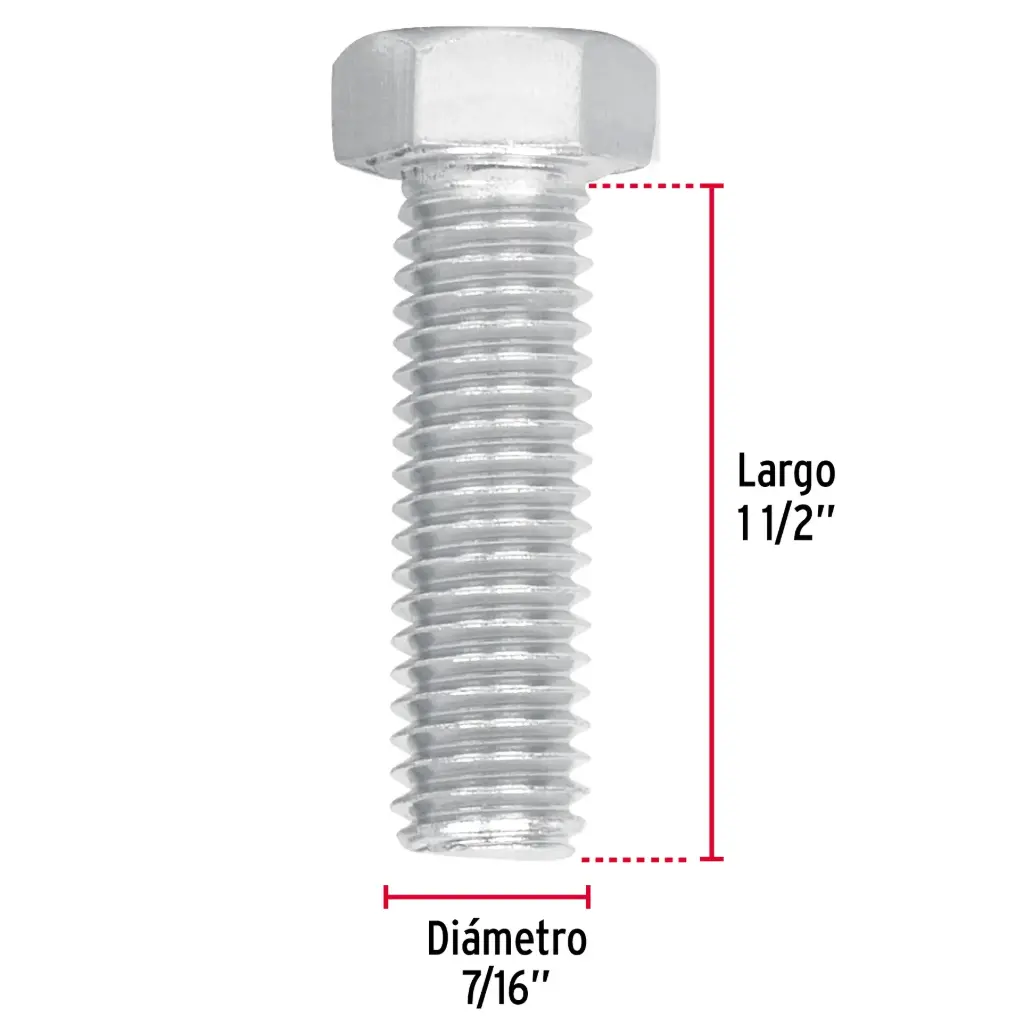 TORNILLO 7/16" X 1-1/2" (TO16)