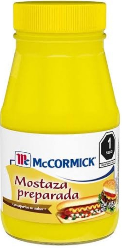 MCCORMICK MOSTAZA PREPARADA 115 G
