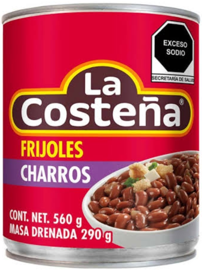LA COSTEÑA FRIJOLES CHARROS 560 G