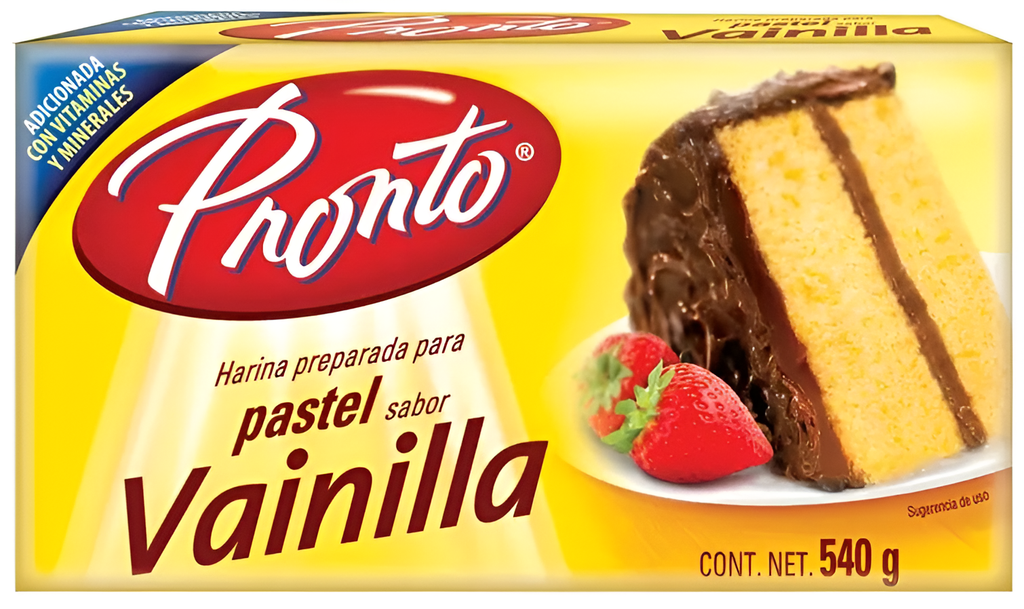PRONTO PASTEL VAINILLA 540 G