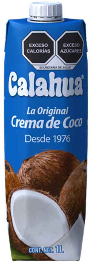 CALAHUA CREMA DE COCO 1 L