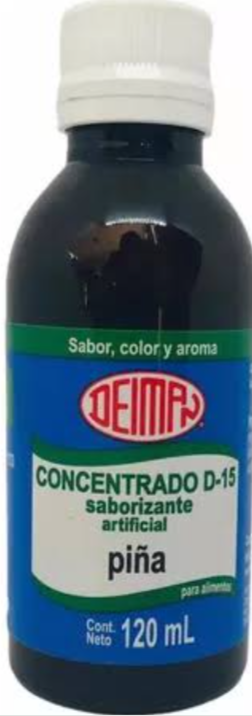 DEIMAN CONCENTRADO D-15 SABOR PIÑA 120 ML