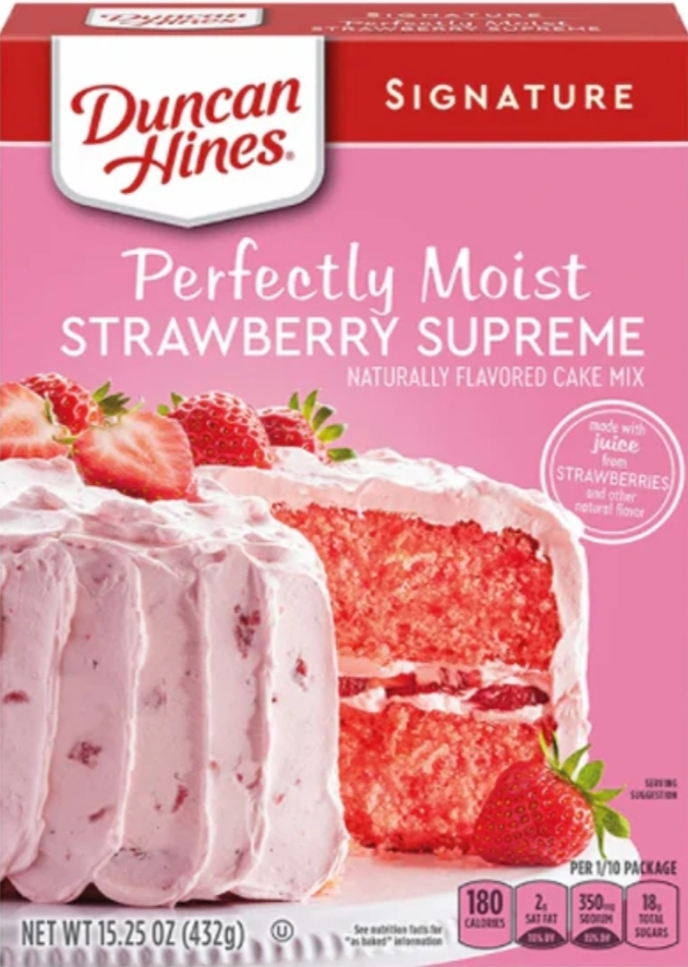 DUNCAN HINES SABOR FRESA 432 G