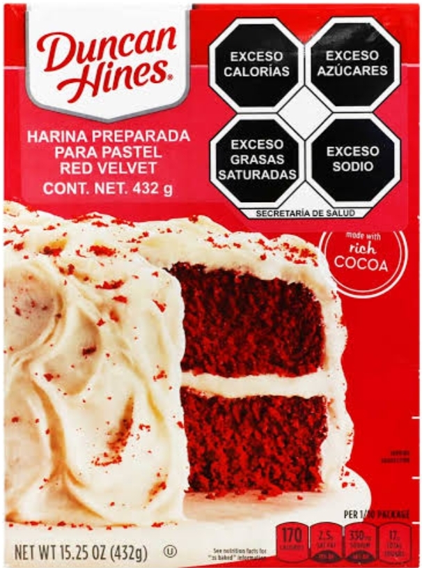 DUNCAN HINES RED VELVET 432 G