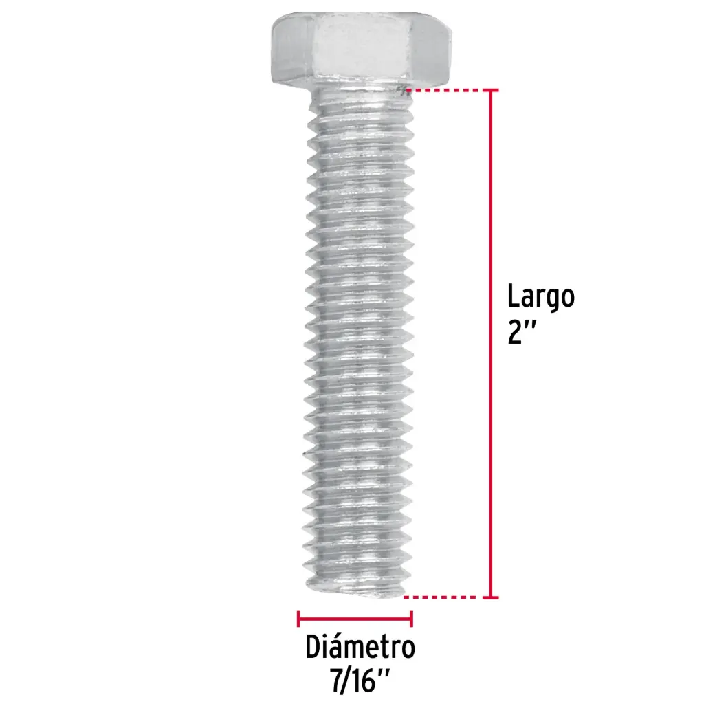 TORNILLO 7/16" X 2" (TO11)