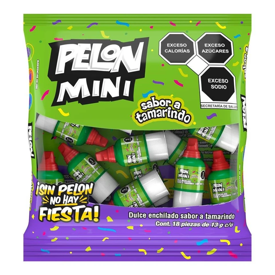 PELON MINI TAMARINDO 18 PIEZAS