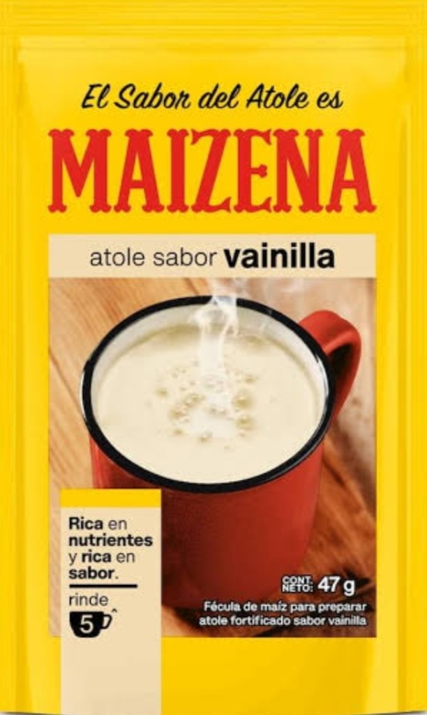 MAIZENA ATOLE VAINILLA 47 G