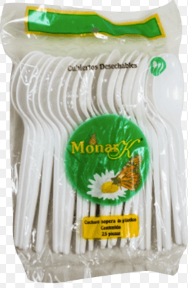 MONAR K CUCHARA SOPERA DE PLASTICO 25 PIEZAS