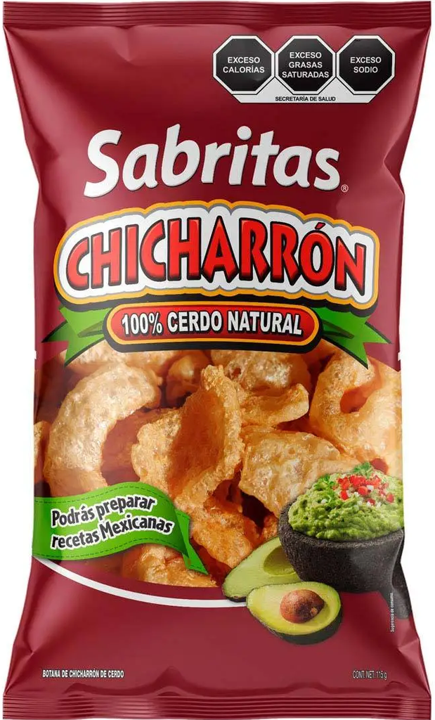SABRITAS CHICHARRON 105 G