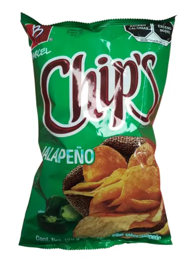 CHIPS JALAPEÑO 170 G