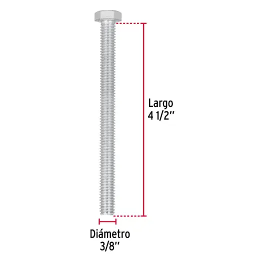 TORNILLO 1/4" X 4-1/2" (TO32)