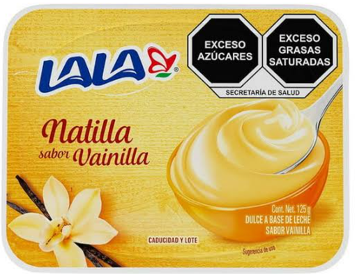 LALA NATILLA VAINILLA 125 G