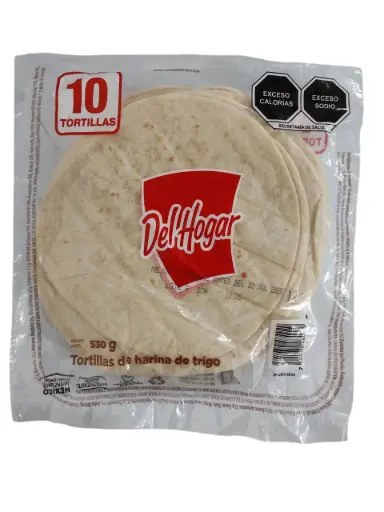 DEL HOGAR TORTILLAS 530 G